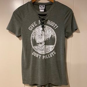 Give A Hoot Don't Pollute Tee